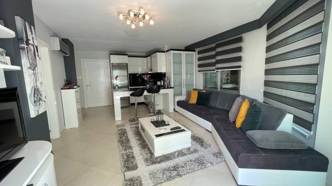 2 Bedrooms furnished lux apartment Alanya-Obagöl