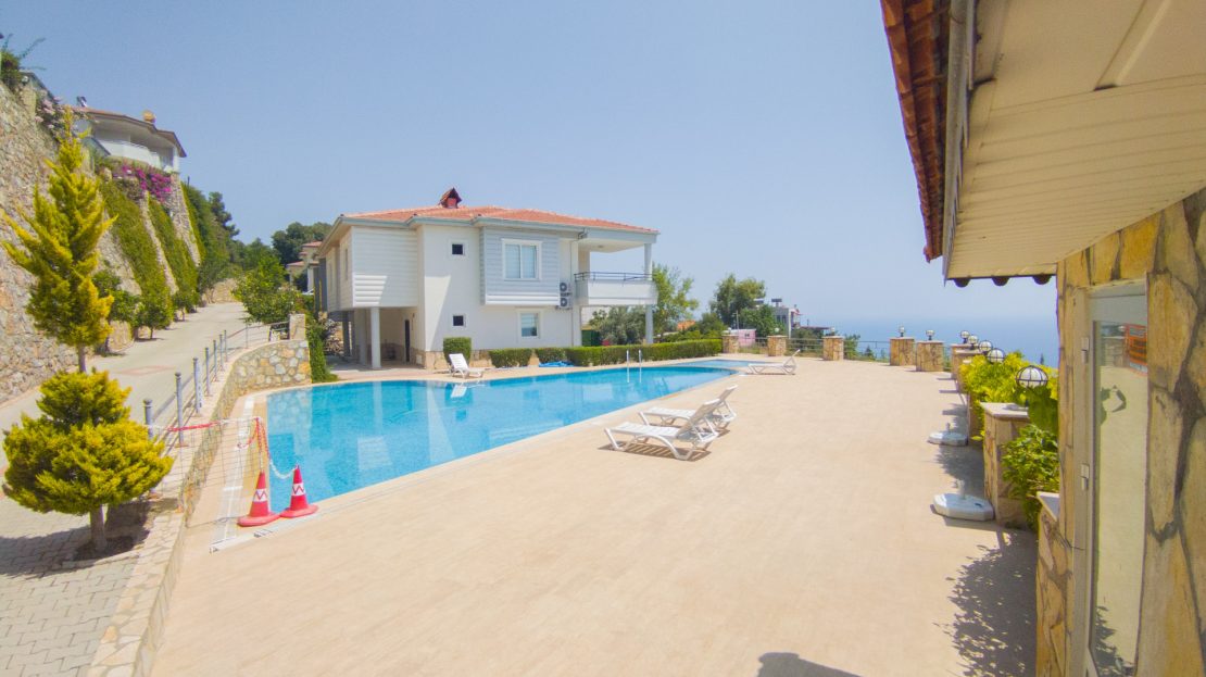 3 Bedrooms villa suitable for citizenship Alanya-Bektaş