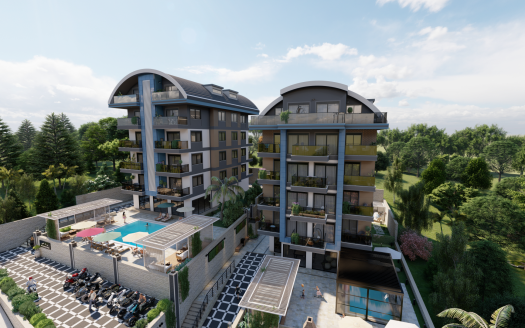 2+1Duplexes For Sale in-Alanya/Oba